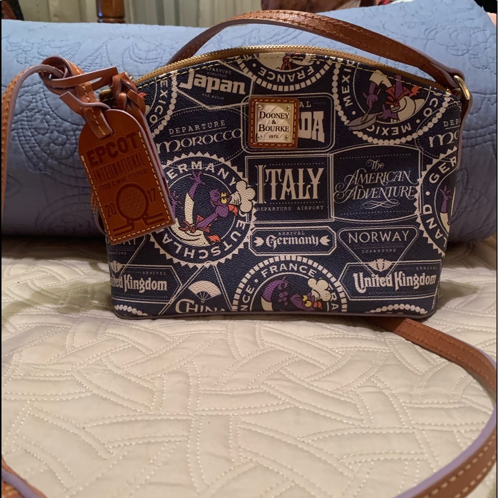 Disney Dooney & Bourke EPCOT Food and Wine Crossbody